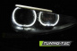 Preview: LED Tagfahrlicht Angel Eyes Scheinwerfer für BMW 1er F20/F21 11-14 schwarz